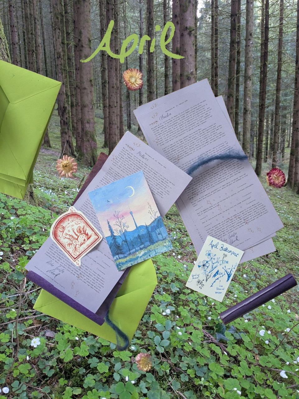 Rattenpost Kunstbrief April