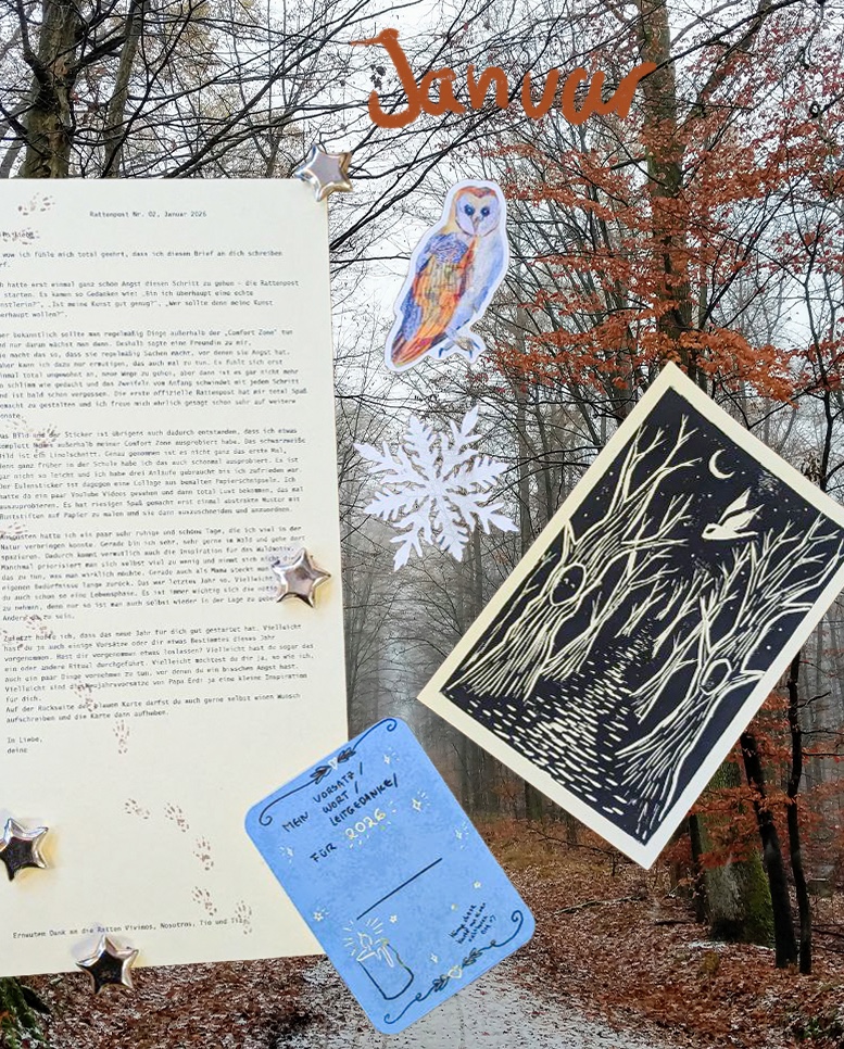 Rattenpost Kunstbrief Januar