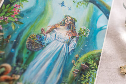 Kunstdruck „Green Dream“ von Scharle