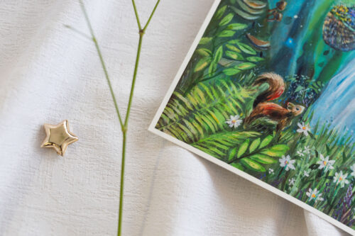 Kunstdruck „Green Dream“ von Scharle