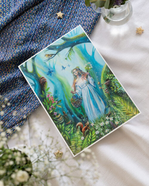 Kunstdruck „Green Dream“ von Scharle