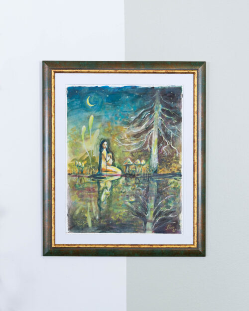 Originalgemälde „Transformation“ von Scharle